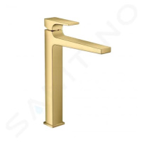 Hansgrohe 32512990 - Umyvadlová baterie s výpustí Push-Open, leštěný vzhled zlata