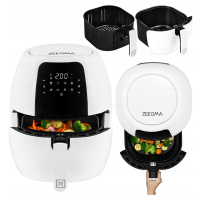 Bílá Fritéza Bez Tuku 7,7 L Fritéza Silná 1800W Velká Air Fryer