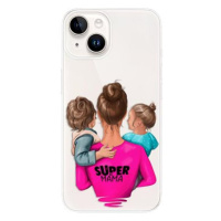 iSaprio Super Mama pro Boy and Girl pro iPhone 15