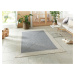 NORTHRUGS - Hanse Home koberce Kusový koberec Braided 105555 Grey Creme – na ven i na doma - 160