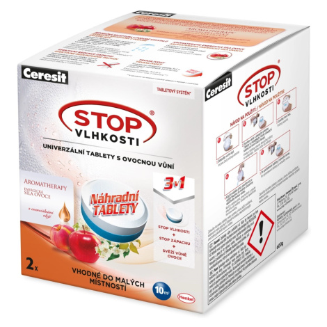 Ceresit Stop vlhkosti náhradní tablety PEARL broskev, 2x 300 g