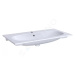 Geberit 500.642.01.8 - Umyvadlo 900x480 mm, s otvorem pro baterii, s přepadem, s KeraTect, bílá