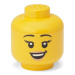 Plastový dětský úložný box Head – LEGO®