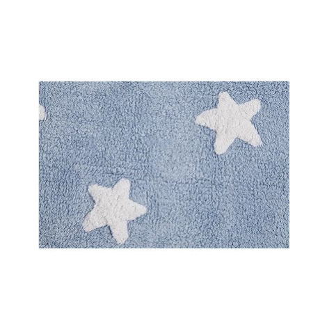 Bio kusový, ručně tkaný Stars Blue-White 120×160 cm Zala Living-Hanse Home koberce