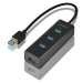 AXAGON HUES2B 4x USB3.0 CHARGING hub micro USB nap. konektor