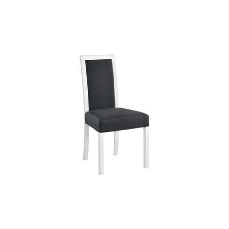 Jídelní židle ROMA 3 Tkanina 5B Černá Drewmix