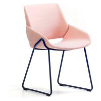 Designové židle Monk Sled Base Armchair