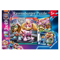 Ravensburger Tlapková patrola ve velkofilmu Puzzle 3x49 dílků