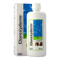 CLOREXYDERM 4% Dezinfekční šampon pro psy a kočky 250 ml