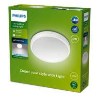 Venkovní stropní svítidlo Philips Doris 8719514417939 LED 6W 4000K IP54 bílá