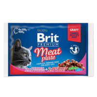 Kapsičky BRIT Premium Cat Meat Plate 400 g