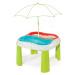 Smoby stůl pro děti Voda&Písek s krytem a loďka s bábovičkami 840107
