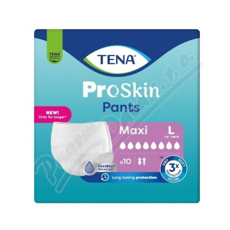 TENA Proskin Pants Maxi L ink.kalh.10ks 794625