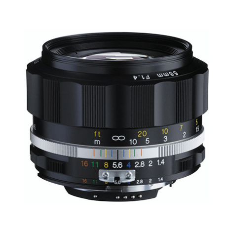 VOIGTLÄNDER 58 mm f/1,4 Nokton SLII-S pro Nikon F černý