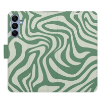 iSaprio Flip pouzdro Zebra Green 02 pro Samsung Galaxy A25 5G