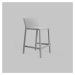 NARDI GARDEN - Barová židle TRILL šedá