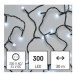 EMOS Světelný LED řetěz Cherry s časovačem 30 m studená bílá
