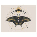 Ilustrace Mystic gold moth isolated vector illustration., Lyubov Ovsyannikova, (40 x 30 cm)