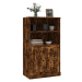 vidaXL Skříň highboard kouřový dub 60 x 35,5 x 103,5 kompozitní dřevo