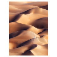 Umělecká fotografie Chocolate Dunes, Khalid Al Hammadi, (30 x 40 cm)