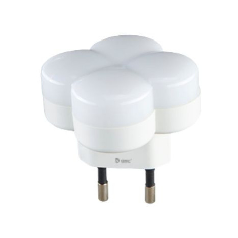 Noční světlo do zásuvky 1W, GSC, extra teplá barva světla, bílé
