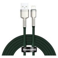 Kabel USB cable for Lightning Baseus Cafule, 2.4A, 2m (green)