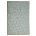 Modrý venkovní koberec Floorita Fiore, 135 x 190 cm