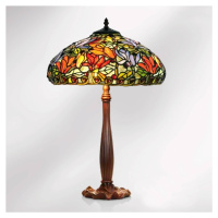 Artistar Stolní lampa Elaine v Tiffany stylu, výška 64 cm