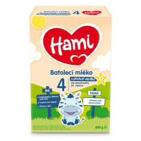 HAMI 4 Batolecí mléko s příchutí vanilky od ukončeného 24.měsíce 600 g