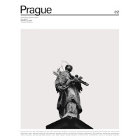 Ilustrace City Prague 1, Finlay & Noa, 30x40 cm
