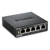 D-Link DGS-105 5-port Gigabit Metal Housing Desktop Switch