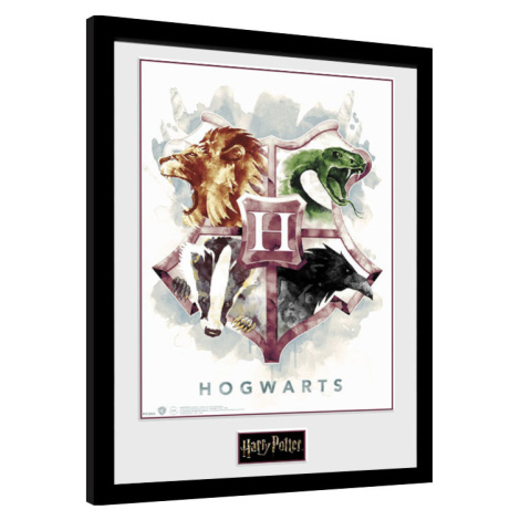 Obraz na zeď - Harry Potter - Hogwarts Water Colour GB Eye