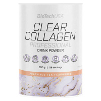 BioTech USA Clear Collagen Professional 350g - broskvový ledový čaj