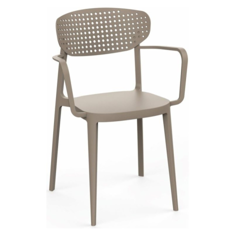 AIRE ARMCHAIR Křeslo, taupe Rojaplast