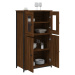 vidaXL Skříň highboard hnědý dub 62 x 32 x 106,5 cm kompozitní dřevo