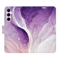 iSaprio Flip pouzdro Purple Paint pro Samsung Galaxy A55 5G