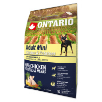 Ontario Adult Mini Chicken & Potatoes granule 2,25 kg