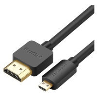 UGREEN HD127 micro HDMI - HDMI 4K 3D 1,5 m kabel (černý)