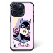 Pouzdro Magsafe pro Apple Iphone 13 Bat Girl 012 DC Růžové