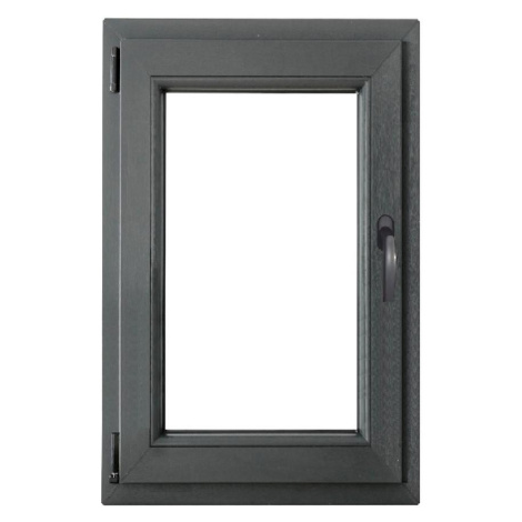 Okno levé 80x100 antracit BAUMAX