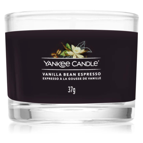 Yankee Candle Vanilla Bean Espresso votivní svíčka 37 g