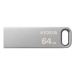 Kioxia USB flash disk, USB 3.0, 64GB, Biwako U366, Biwako U366, stříbrný, LU366S064GG4