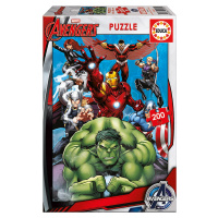 Puzzle pro děti Avengers Educa 200 dílů 15933 barevné