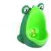 HračkyZaDobréKačky Dětský pisoár žába tmavě zelený