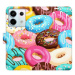 iSaprio flip pouzdro Donuts Pattern 02 pro Xiaomi Redmi Note 13 Pro 5G / Poco X6 5G