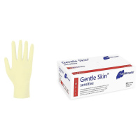 Meditrade Gentle Skin GRIP latexové nepudrované rukavice S 6-6,5, 100ks