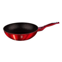 BerlingerHaus WOK Pánev 28cm Burgundy Metallic Line BH-1267