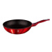 BerlingerHaus WOK Pánev 28cm Burgundy Metallic Line BH-1267