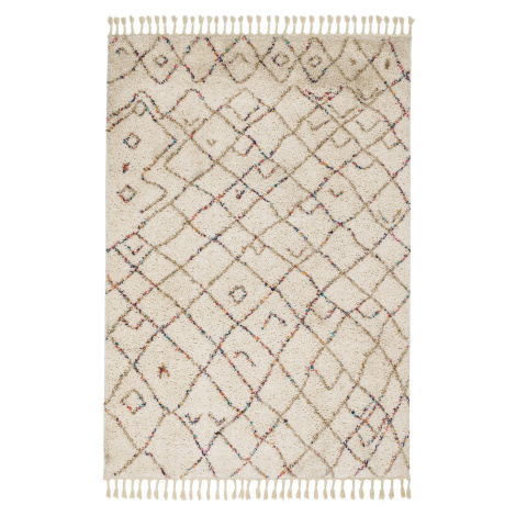 Schöner Wohnen, Kusový koberec Urban 184001 Cream, 80x150, béžová, bílá, obývací pokoj Schöner Wohnen Teppi