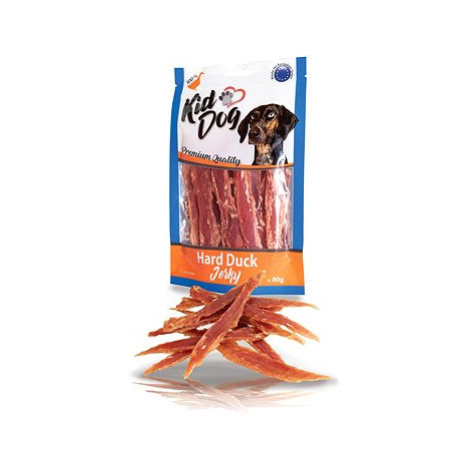 KidDog 100% Hard Duck Jerky 80 g